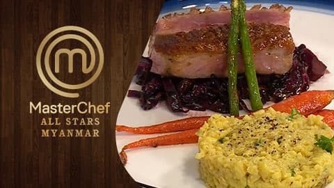 Duck Breast with Orange Sauce